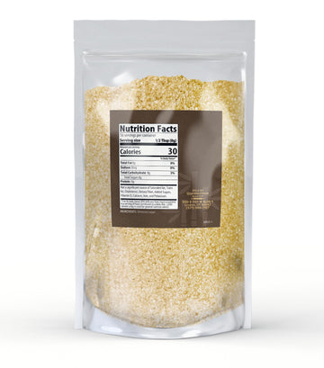 Unpretentious Demerara Sugar, Raw First-Pressed Sugarcane Crystals For Drinks & Baking (1 Pound)