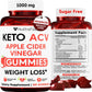 NuttraFlair Keto Apple Cider Vinegar Gummies – Sugar-Free, 1,000 mg, 60 Count