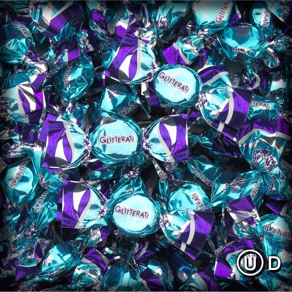 Glitterati Deluxe Mint, Original Italian Miniature Hard Candies, Deluxe Quality, Individually Wrapped, 14Oz (400 Count)