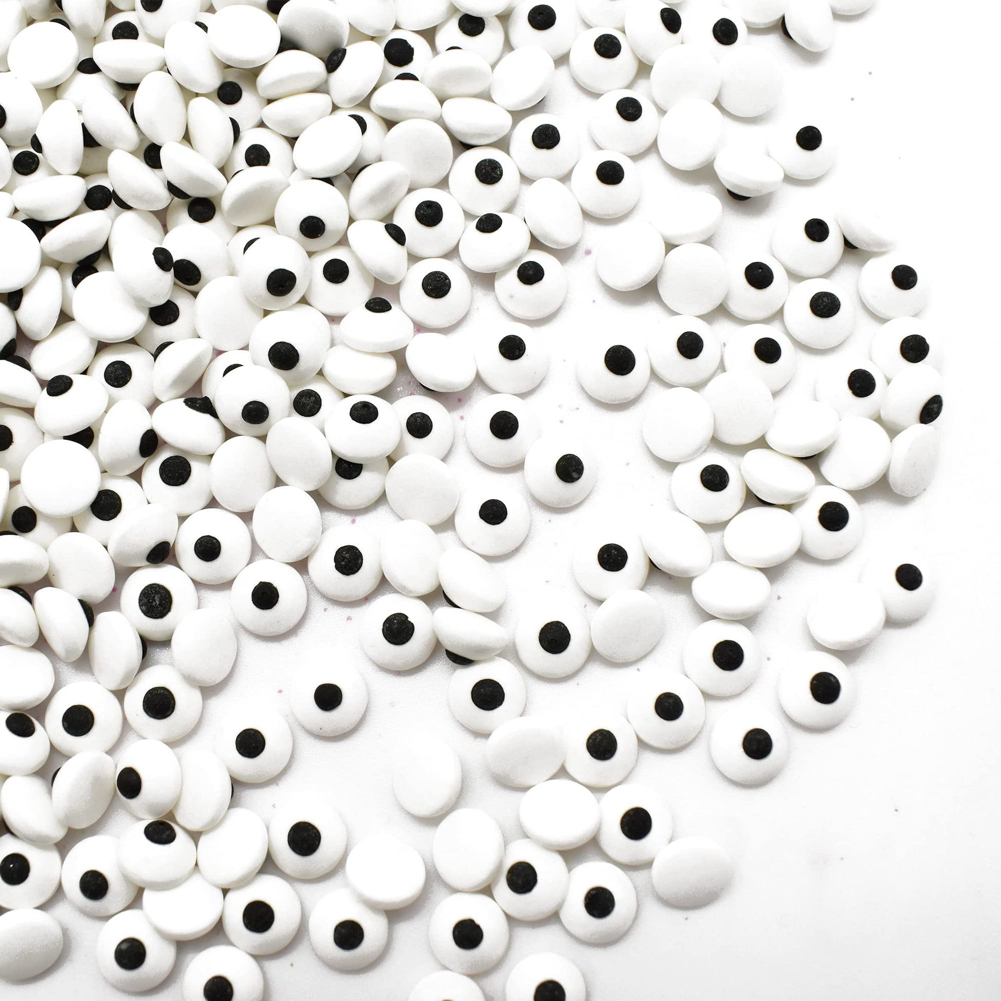Halloween Party Edible Decorations Sprinkle Blends - A Spooky 4 Ounce Variety (Small Spooky Eyes)
