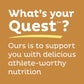 Quest Nutrition Mini Chocolate Chip Cookie Dough Protein Bars, 8G Protein, 1G Sugar, 2G Net Carbs, Gluten Free, 14 Count