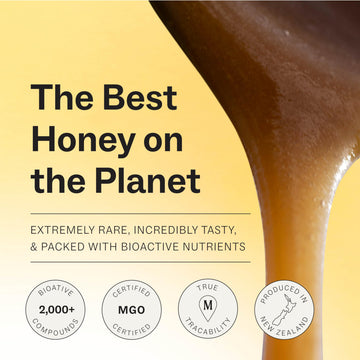 Manukora UMF 20+/MGO 850+ Raw Manuka Honey - Non-GMO, Certified, 0.25 Oz Stick Packets (Pack of 10)