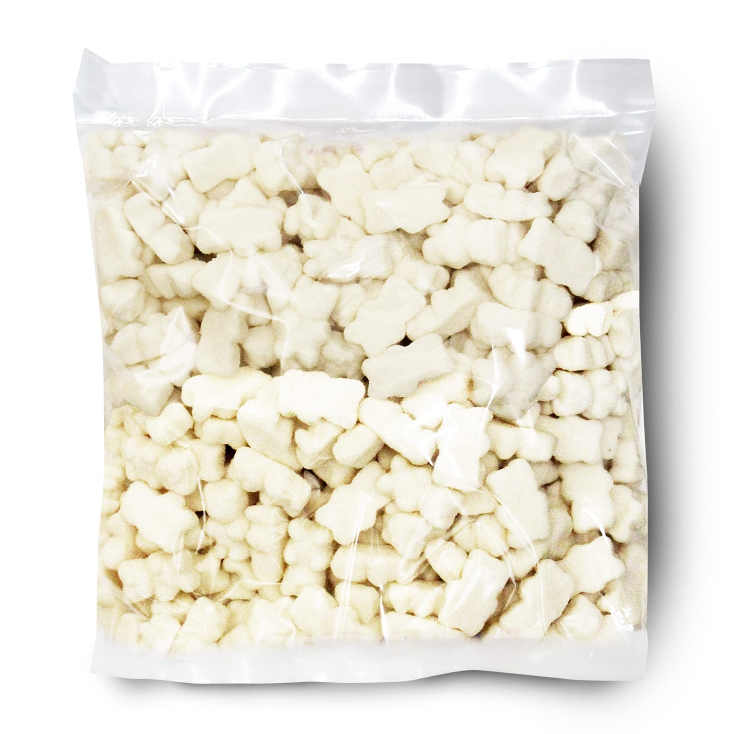 The Hampton Popcorn Company White Gummy Bears, Tutti Frutti Flavor, 2.2 Pound Bag