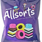 Gustaf's Allsorts Gourmet English Licorice - Natural Color & Flavors - 6.3 Oz Bag (Pack of 3)