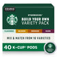 Starbucks Keurig K-Cup Pods Variety Pack, 40 Pods, 10 Count (Pack of 4)