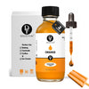 Dolce Flav Natural Orange Food Coloring - 2 oz Bright Plant-Based Liquid Dye | Water-Soluble Color for Baking, Drinks & Desserts
