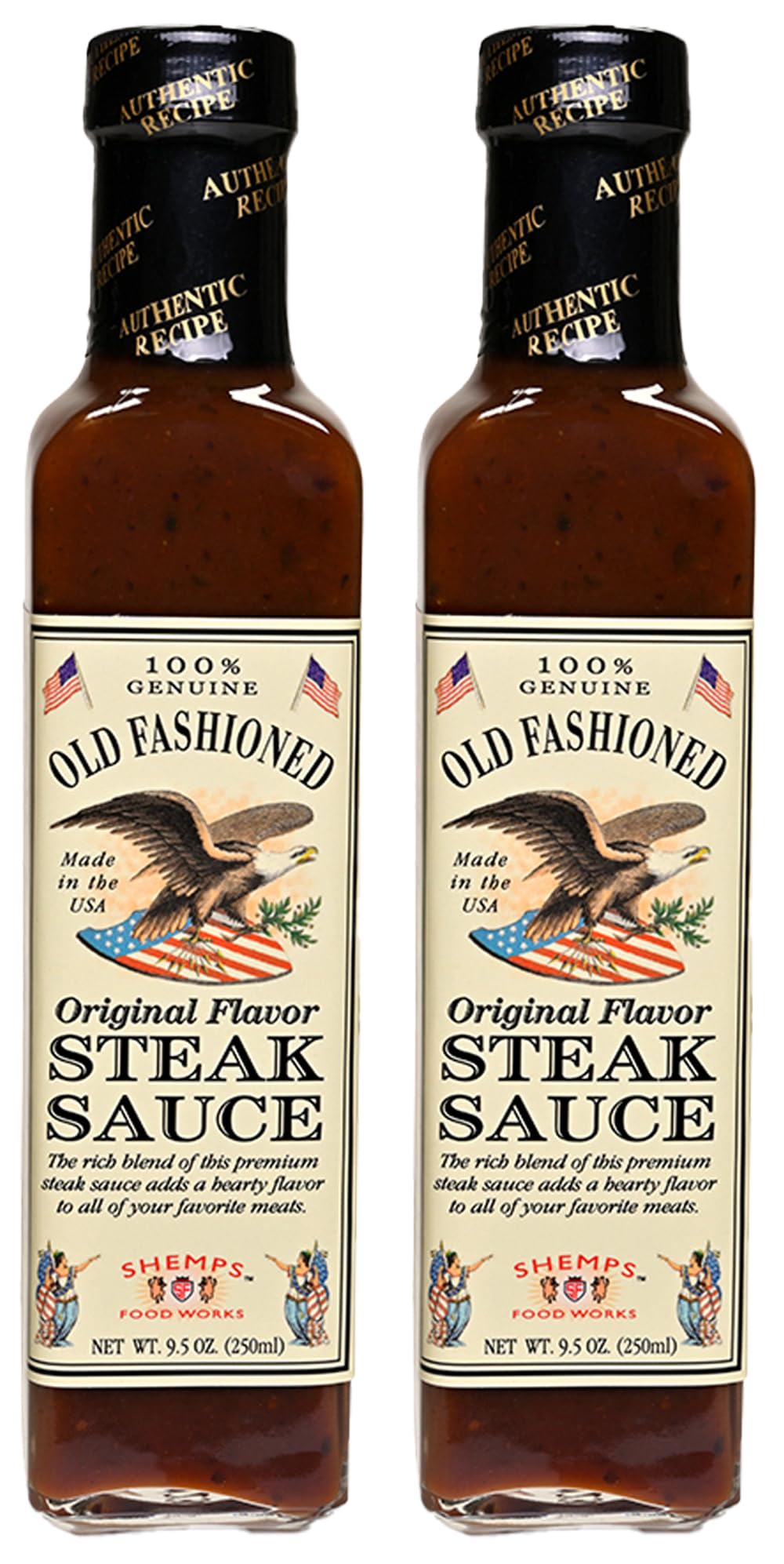 Old Fashioned Steak Sauce  9.5 Oz (2 Pack)