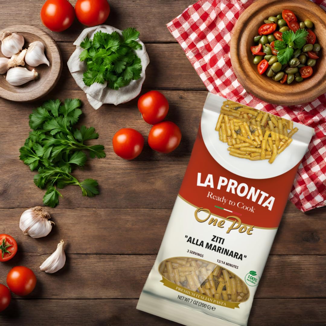 Pasta Quick Meal, La Pronta (1, Ziti Alla Mariana)