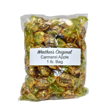 Bulk Werthers Original Hard Candy | Bulk Candy Individually Wrapped | Werthers Caramel Candy | 1 Lb Individual Flavor Bag | Incl
