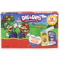 Super Mario Dig N Dips Box, Birthday Party Favor Kit With To/From Sections, 18 Count