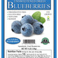 FruitFast Unsweetened Dried Blueberries - Non-GMO, Gluten Free, Kosher - 4 Pound Bag