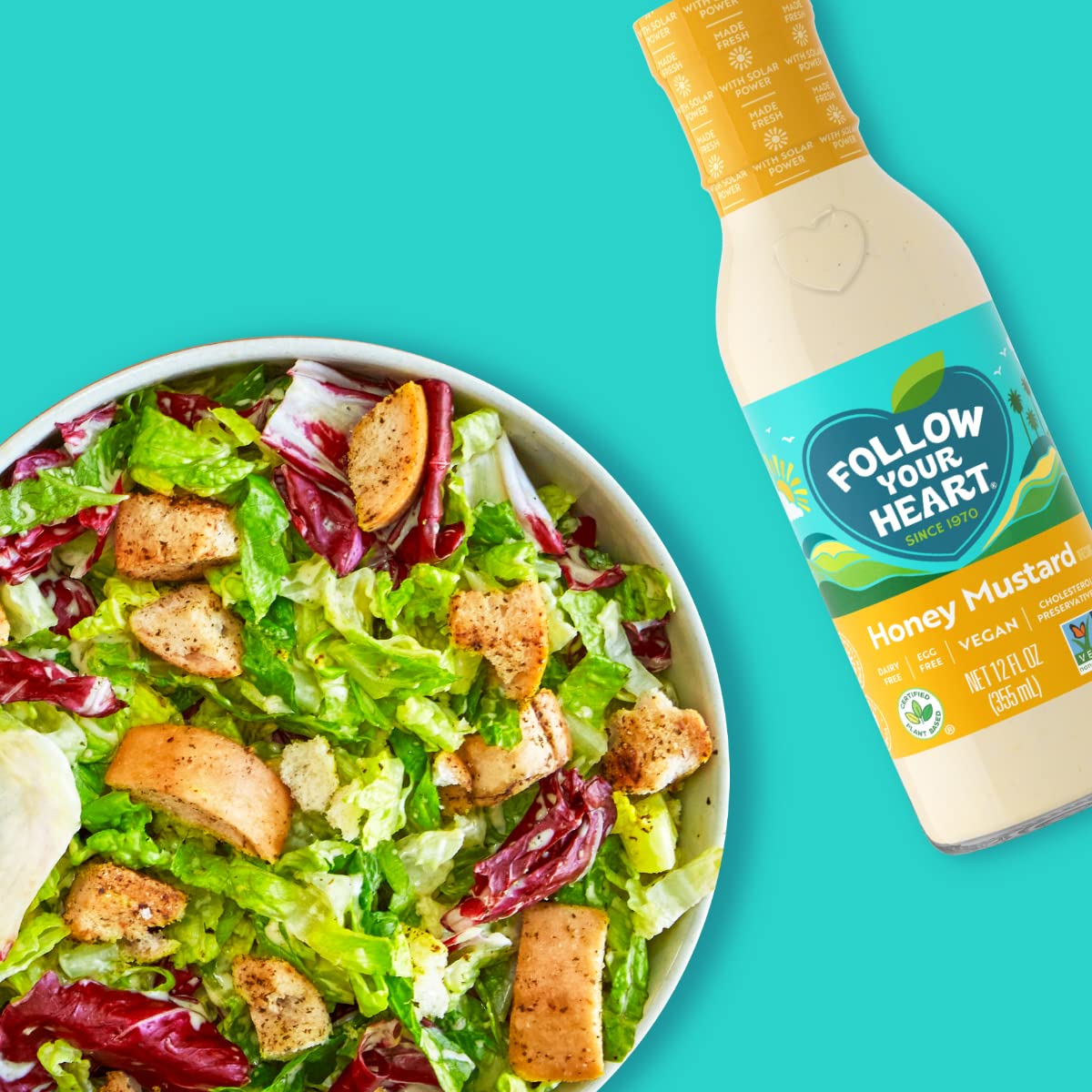 Follow Your Heart Dressing Honey Mustard, 12 oz