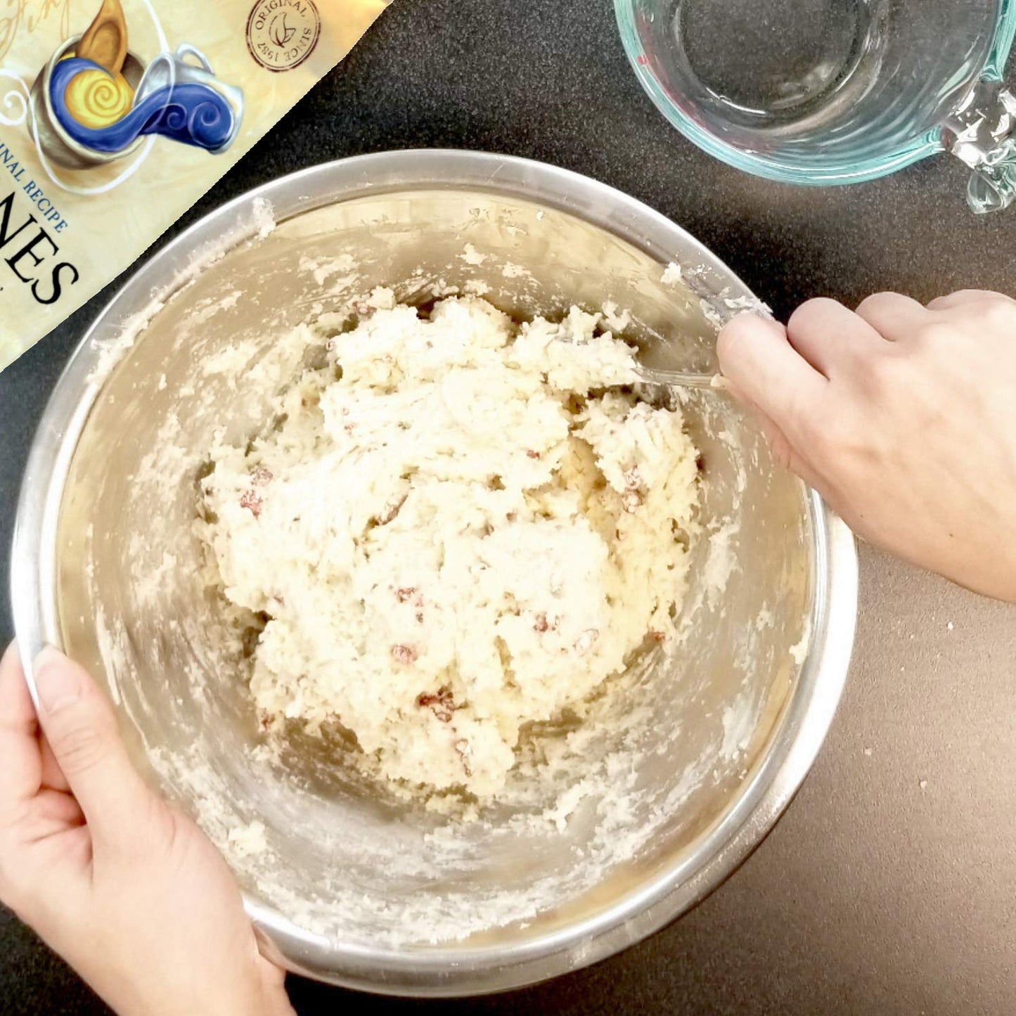 English Scone Mix, Original Flavor By Sticky Fingers Bakeries – Easy To Make English Scones Fresh Baked, Makes 12 Scones (1Pk)