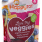 Happy Tot Love My Veggies Stage 4 Organic Toddler Food Banana Beet Squash & Blueberry, 4.22 Ounce Pouch Organic Baby Food/Toddle