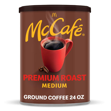 Mccafe Premium Medium Roast Ground Coffee (24 Oz Canister)