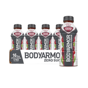 Bodyarmor Zero Sugar Cherry Lime, Sugar Free Sports Drink - Low-Calorie Hydration - Natural Flavors With Potassium Packed Electr