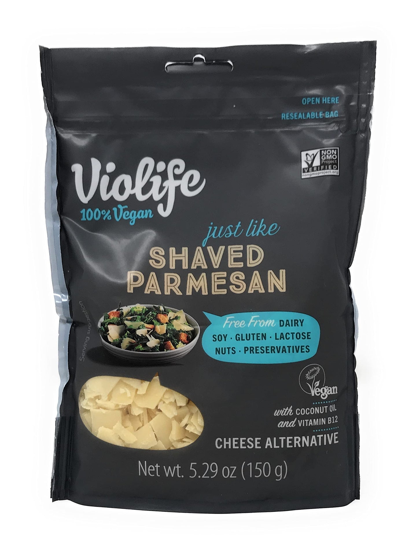 Violife Vegan Shaved Parmesan Alternative, 5.29 oz
