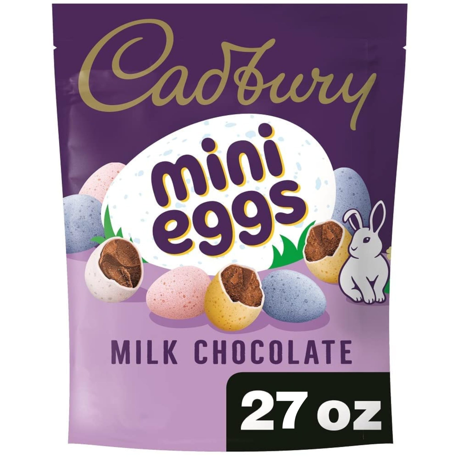 Bulk Cadbury Mini Eggs - 27 Oz Milk Chocolate Cadbury Eggs - Irresistible Easter Treats For Easter Egg Hunts Fun-Filled Celebrat