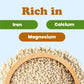Food to Live Organic Hulled Sesame Seeds, 1 Pound - Whole Raw White Sesame Seeds, Non-GMO, Kosher, Vegan, Unroasted, Bulk. High