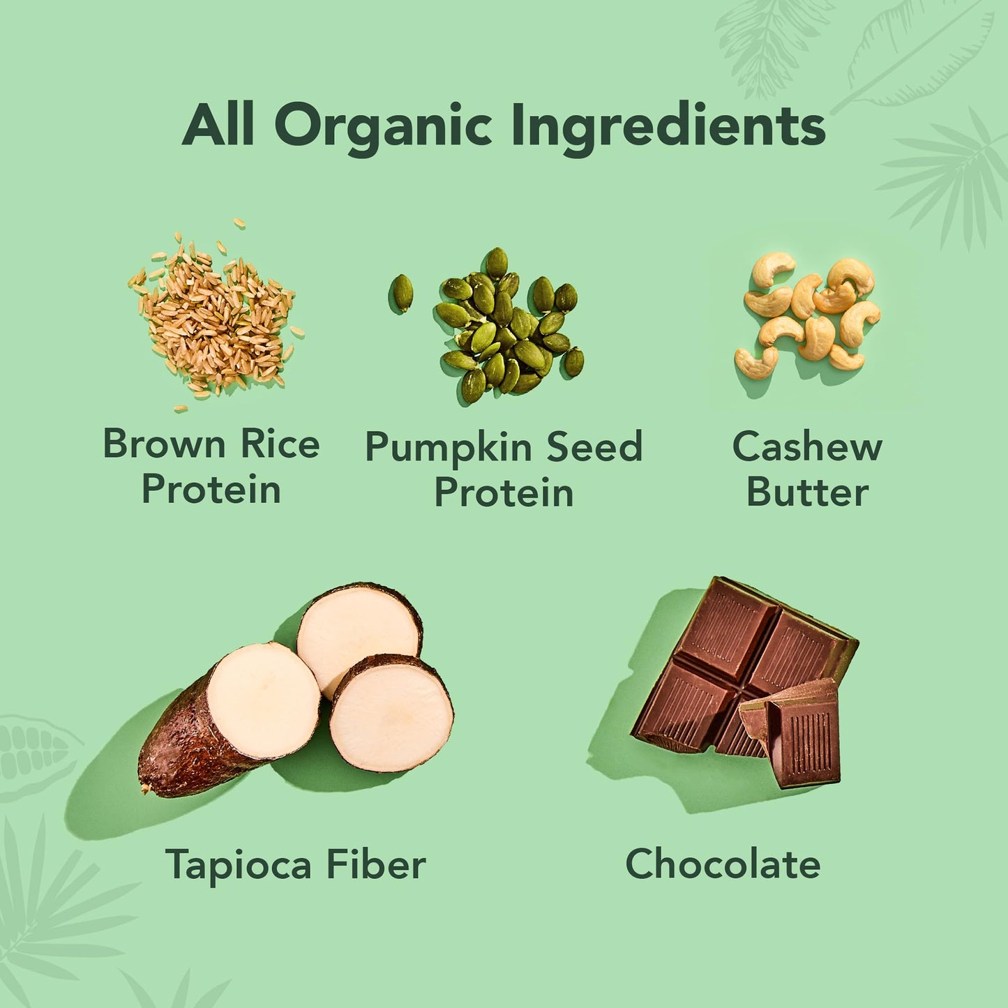 ALOHA Organic Plant-Based Protein Bars | Chocolate Fudge Brownie | Vegan, Gluten-Free, Paleo, Low-Carb, Non-GMO, Soy-Free, 12 Co
