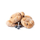 Ozery Bakery Blueberry Muffin Snacking Rounds, Allergen Free, Vegan, Made with Real Fruit, Snack Buns, 12 Buns Per Bag, Pack of