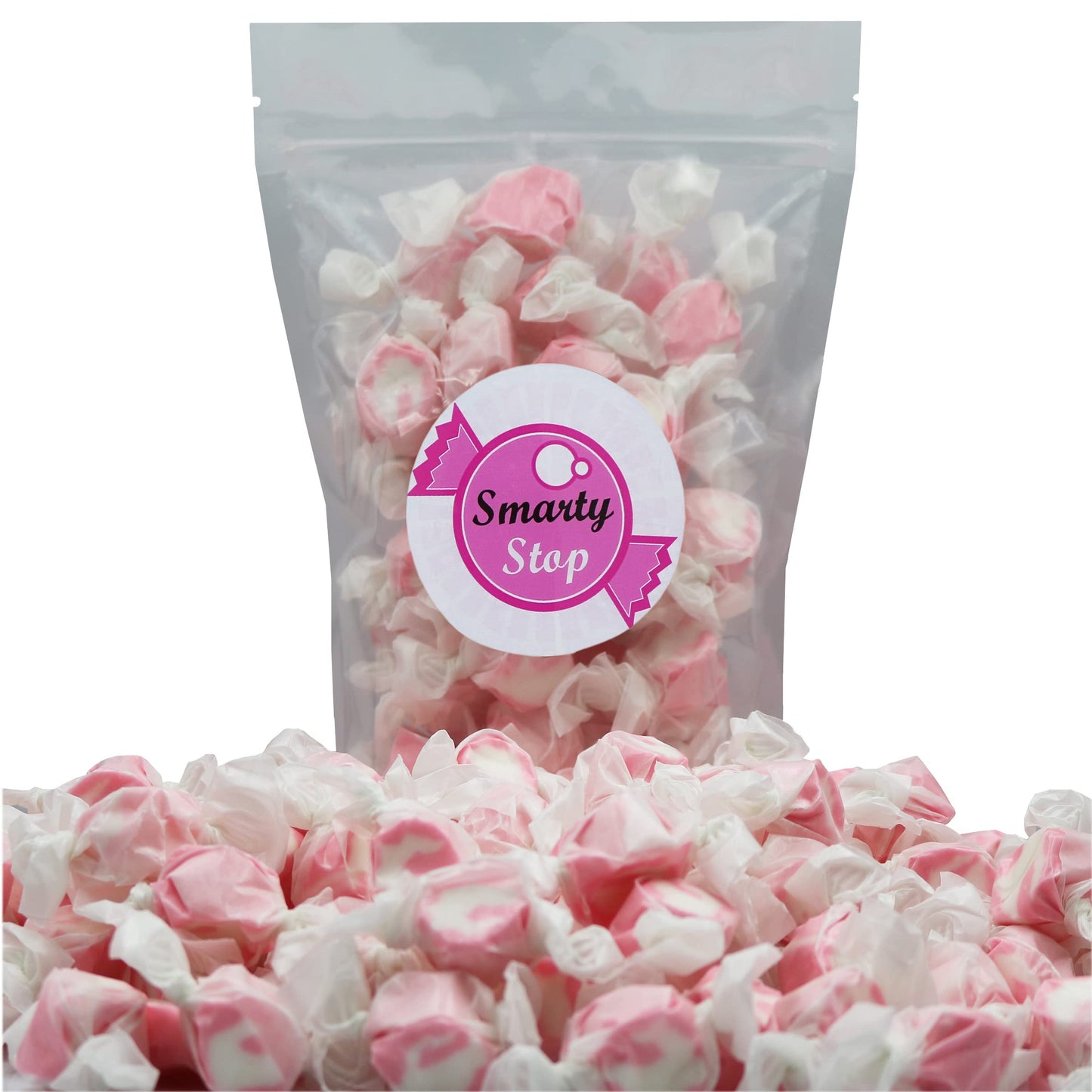 Smarty Stop Salt Water Taffy Every Color (Hot Cinnamon, 1 Pound (Pack Of 1))