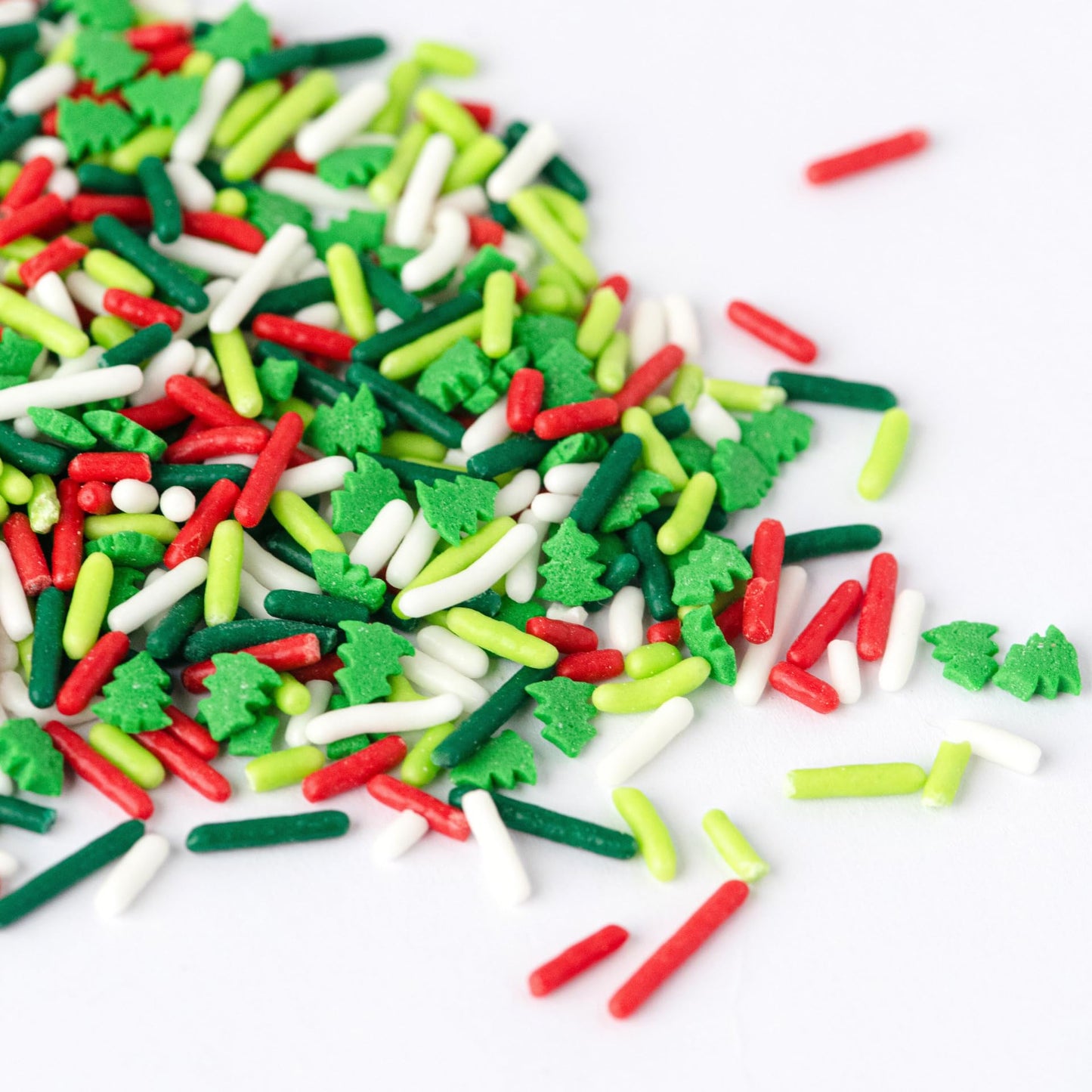 Sweets Indeed Bulk Christmas Sprinkles - 1.2 lb Bulk Jar | Holiday Red  Green & White Sprinkle Blend for Cookies  Cakes  Cupcakes & Bakeries