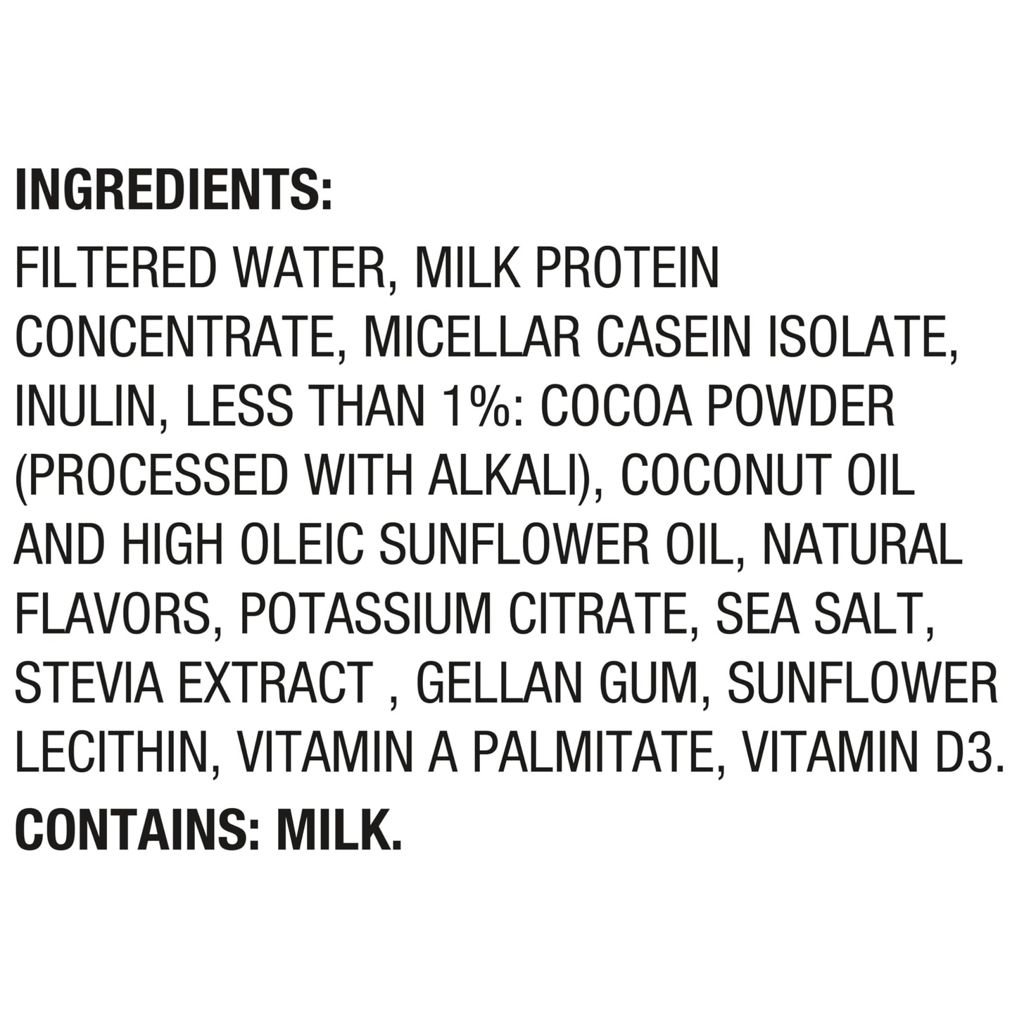 Oikos Protein Shake  Chocolate  30g High Protein Drinks  Shelf Stable  Ready to Drink  5g Prebiotic Fiber  12 fl oz Bottle  4 Count