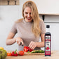 De La Rosa Organic Raspberry Vinegar, Raw & Unfiltered Pure Vinegar, Vegan, Gluten Free & Kosher, Great For Organic Salad Dressi
