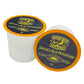 Dancing Moon Coffee 100% Pure Jamaica Blue Mountain Coffee Pods, Medium Roast, 12 Count (Pack of 2) for Keurig KCup malt-inspired