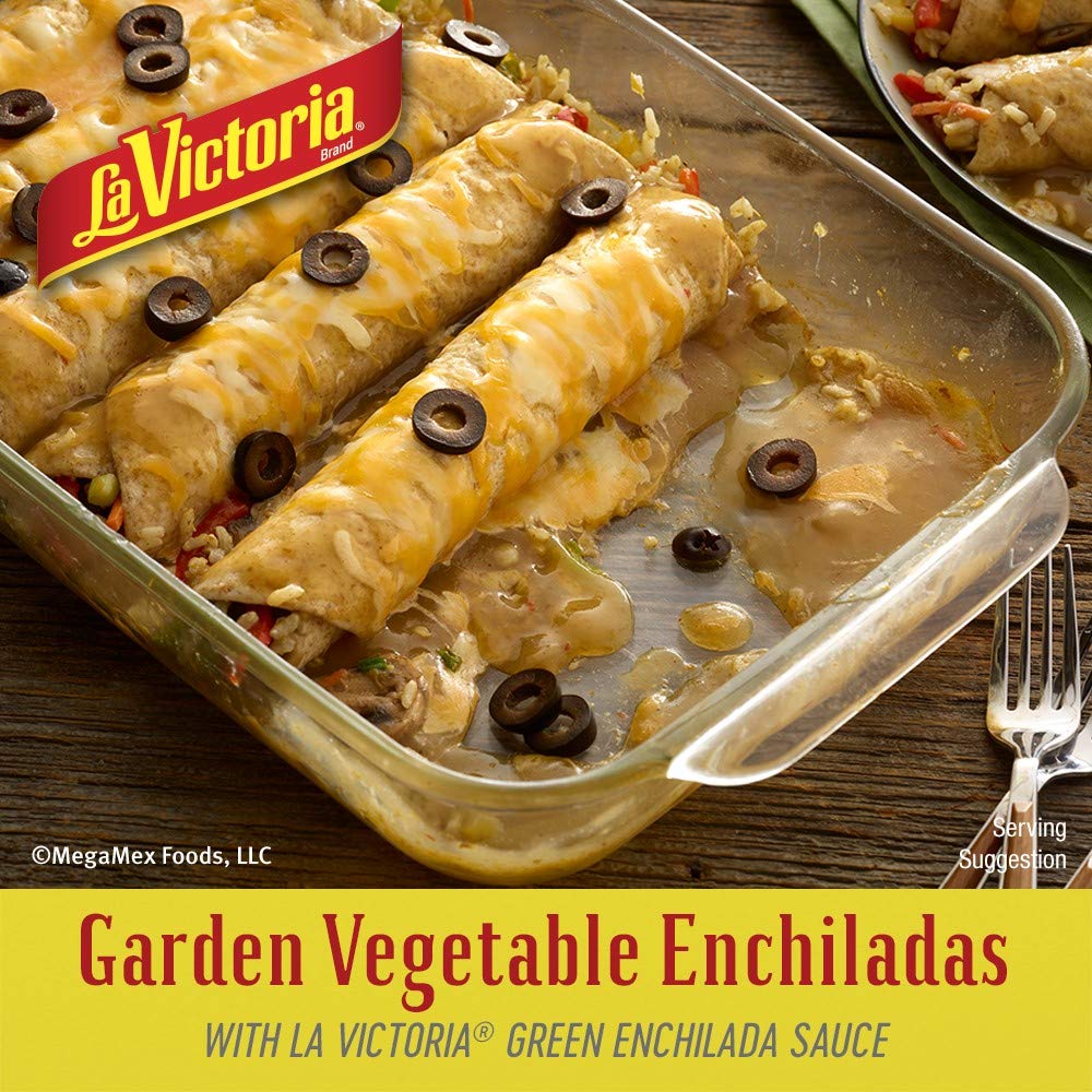 La Victoria Sauce Green Chile Enchilada Retail 19 Ounce Cans (Pack Of 12)