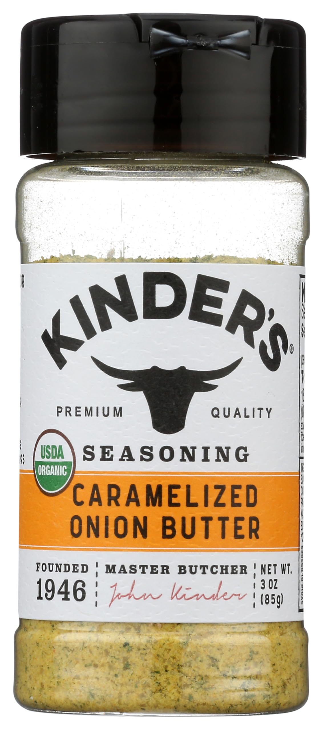 Kinders Organic Caramelized Onion Butter Seasoning, 3 Oz