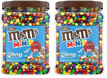 M&M S (Mini 3 lbs Bulk (2 Pack, Chocolate)