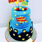 Gallarato Superhero Birthday Cake Topper Happy Birthday Cake Decorations For Hero Themed Birthday Party Supplies Superhero Birth