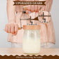 Tanedar Pro Butter Churner Set - 35oz Glass Jar, Anti-Slip Mat, Cheesecloth, Butter Mold & 2 Paddles - DIY Kitchen Gift