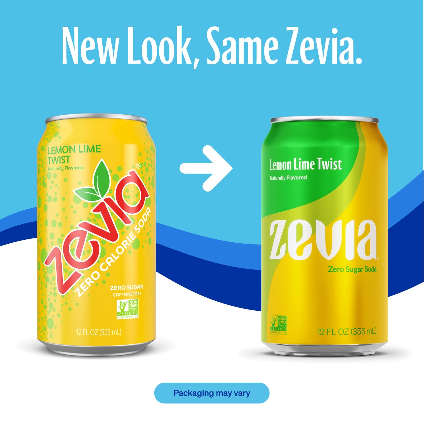Zevia Zero Calorie Soda  Lemon Lime Twist  12 Ounce Cans (Pack of 6)