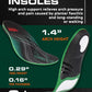 (Pro Grade) 220+ Lbs Plantar Fasciitis High Arch Support Insoles Men Women - Orthotic Shoe Inserts For Arch Pain Relief - Boot W