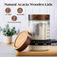 Sourdough Starter Kit,34oz Sourdough Starter Jar Glass with Sourdough Recipes Cookbook.Sourdough Bread Baking Supplies with Ther