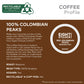 Eight O'Clock Coffee Colombian Peaks, Keurig Single Serve K-Cup Pods, Medium Roast, 12 Count, Pack Of 6