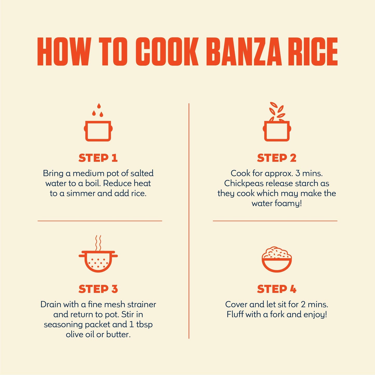 Banza Chickpea Rice, High Protein Low Carb Healthy Rice, Gluten-Free And Vegan, 8Oz Bag (Pack Of 6) (Garlic Olive Oil)