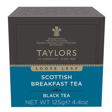 Taylors Of Harrogate Scottish Breakfast Loose Leaf, 4.41 Ounce Carton