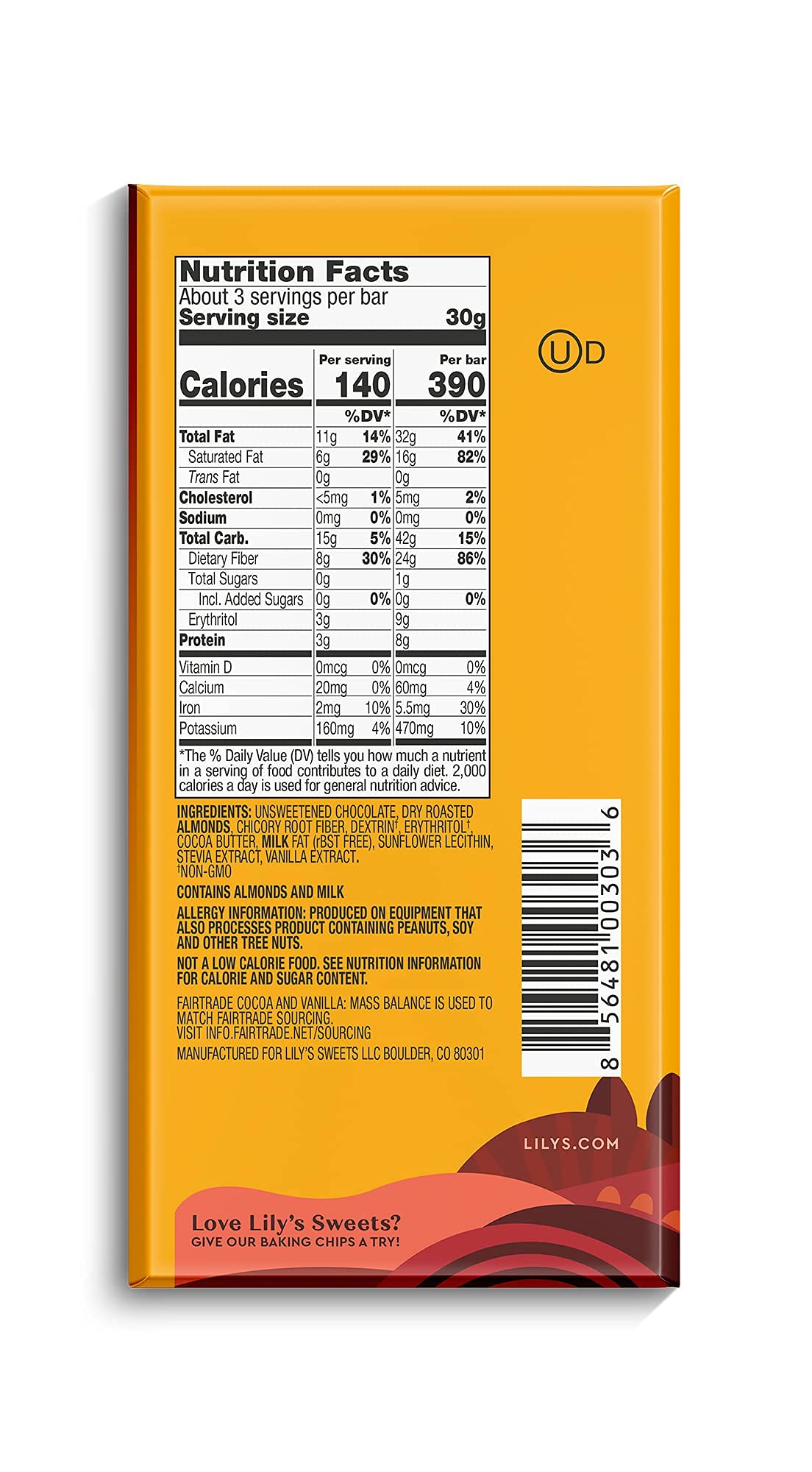 Lily'S Chocolate Variety 6 Pack | Made With Stevia, No Added Sugar, Low- Carb, Keto Friendly | 6 Flavors, 1 Bar Each | Sampler,