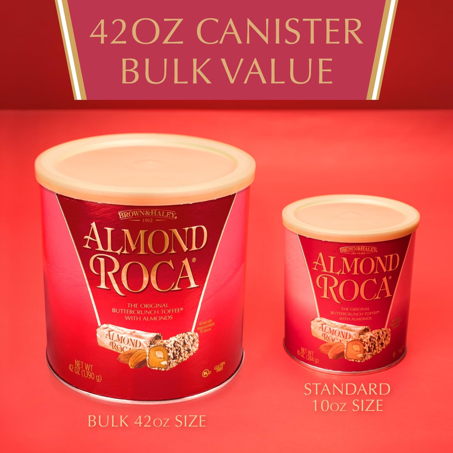 Almond Roca 1240ml Canister