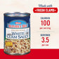 Snow'S Italian Style White Clam Sauce, 15 Ounce - Authentic Italian Clam Sauce - Made With Fresh Clams, Garlic & Spices - Msc Ce