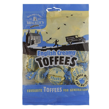 Walkers Toffee - English Creamy Bag 150G