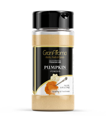 GranAroma Pumpkin Powder, Delicious Baking & Food Additive, Superfood, Pure Pumpkin (5.44 Ounce)