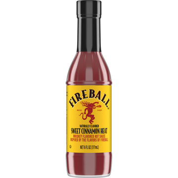 Weber Fireball Whiskey Flavored Hot Sauce, 6 oz, Model 1165874