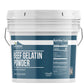 Earthborn Elements Beef Gelatin Powder, Thickener for Home Cooking, 84 Ounce Bucket