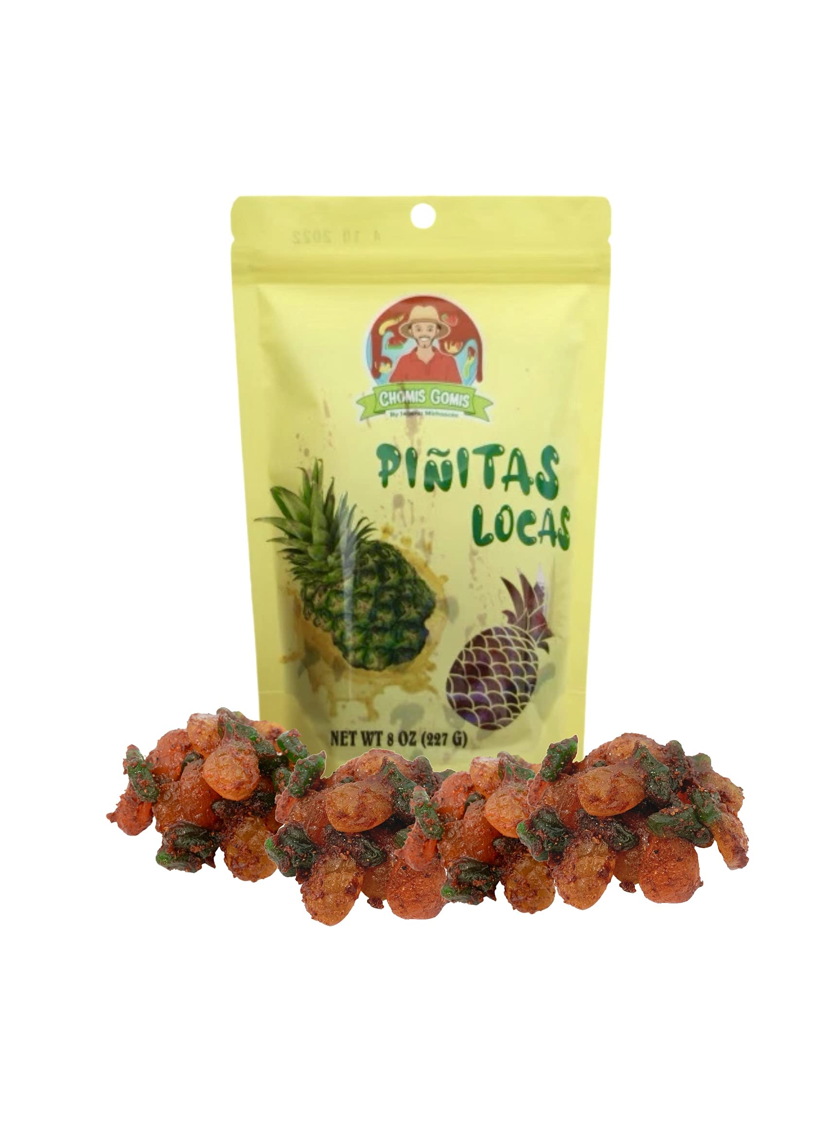 Chomis Gomis Candy Chamoy Gummy - Pineapple Flavor