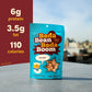 Bada Bean Bada Boom - Plant-Based Protein, Gluten Free, Vegan, Crunchy Roasted Broad (Fava) Bean Snacks, 100 Calories Per Servin